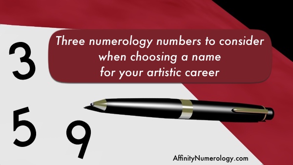 Image for 'A Name for an Artistic Career' article at AffinityNumerology.com Image for 'A Name for an Artistic Career' numerology article